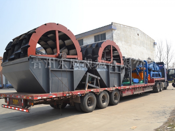  洗沙設備發貨現場