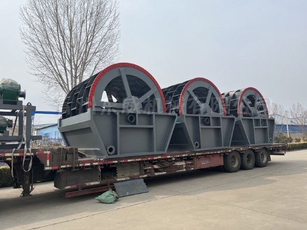 洗沙設備發貨現場